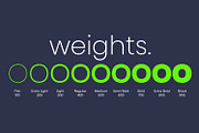 Croih - Simple Geometric Sans Serif, a Sans Serif Font by Ridha-38.lineart (Thumbnail 2 of 9)