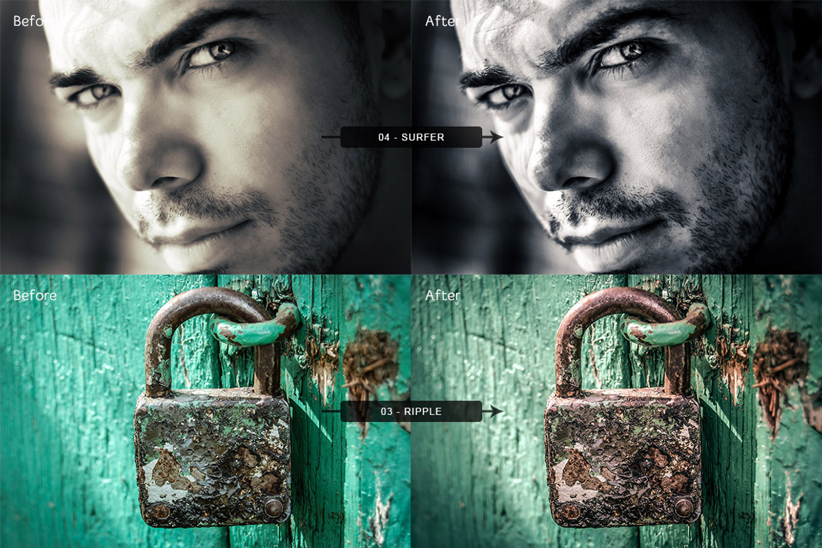 Harsh Reality Lightroom Presets preview 3