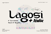 Lagosi Typeface, a Serif Font by Jetsmax® Studio (Thumbnail 1 of 10)