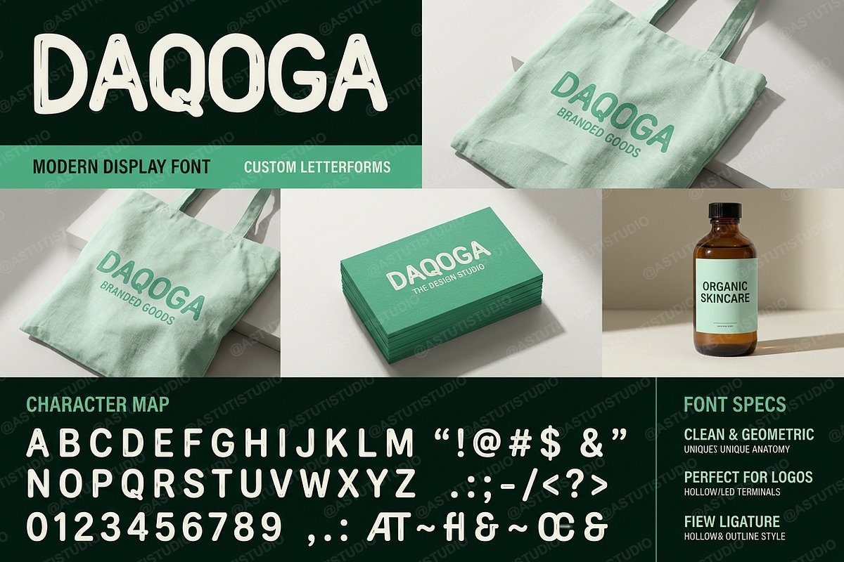 Daqoga | Elegant Modern Serif Fo, a Serif Font by Astuti Studio (Photo 22 of 24)