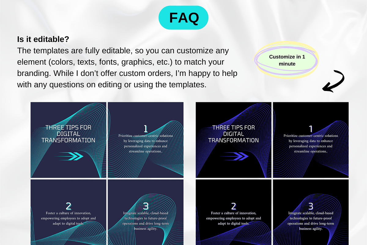 Instagram Posts for Technology SaaS, a Social Media Template by GrowthHackingStudio (Photo 6 of 6)