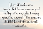 Nature | Script Font, a Handwritten Font by Scratchones (Thumbnail 6 of 9)