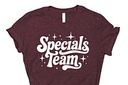 Specials Team Groovy Retro Typograph, an Object Graphic by Star Graphic Design (Thumbnail 8 of 12)
