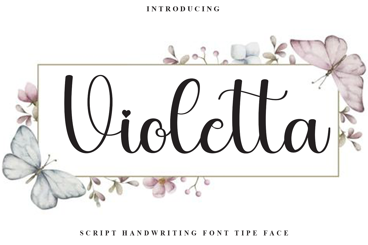 Violetta, a Handwritten Font by FreshTypeINK (Photo 1 of 8)