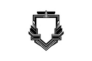 Art Deco Shield Frame SVG Bundle, an Illustration by Creativeshirt (Thumbnail 26 of 31)