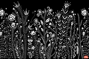 Backyard Garden Folk Art, a Pattern Graphic by Arie Clares (Thumbnail 11 of 13)