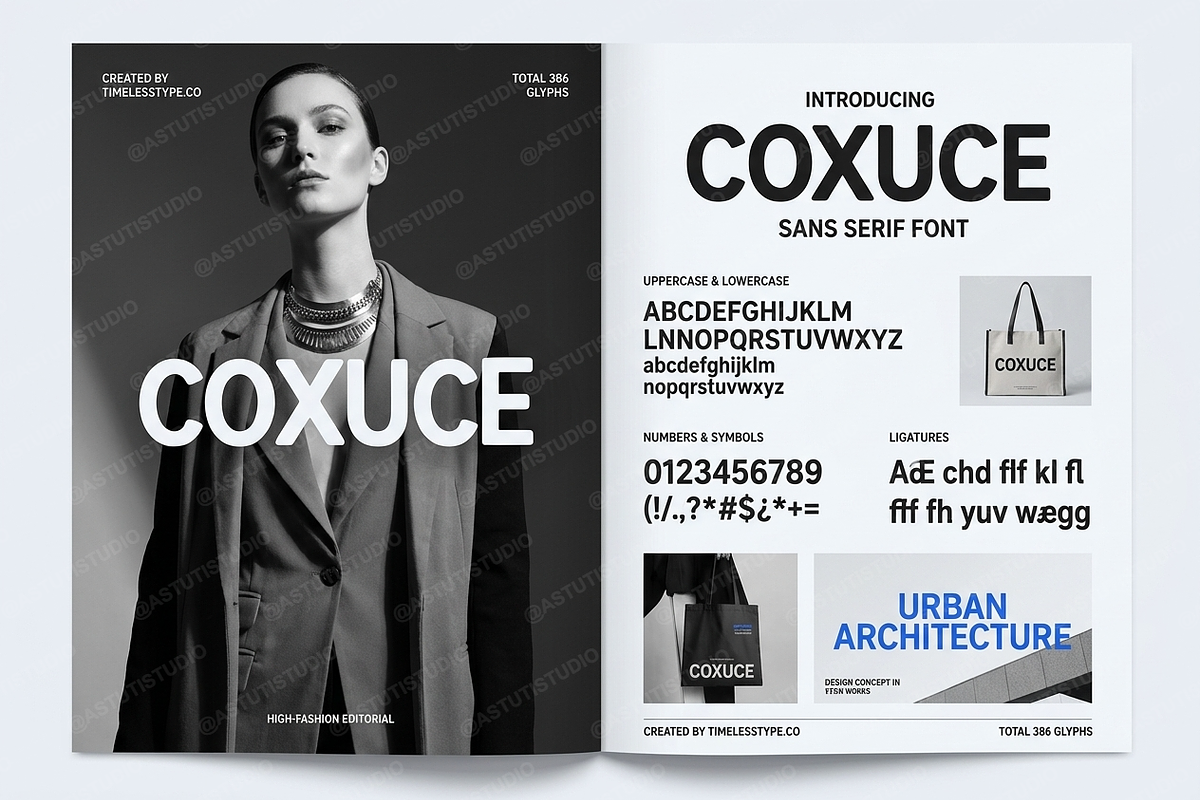 Coxuce - Elegant Serif Typeface, a Serif Font by Astuti Studio (Photo 7 of 25)
