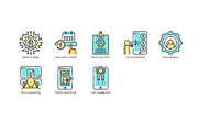88 Digital Marketing Icons | Aqua, an Outline Icon by Flat Icons (Thumbnail 6 of 6)