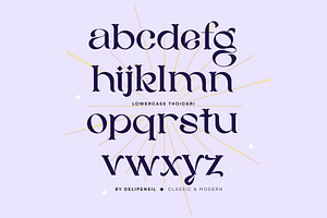 TC - Modern Serif Typeface