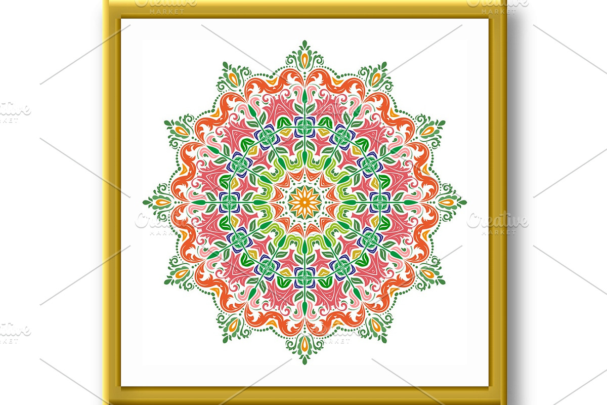 Elegant Vector Ornament in the Style, a Decorative Illustration by FineArtStudio (Photo 3 of 3)