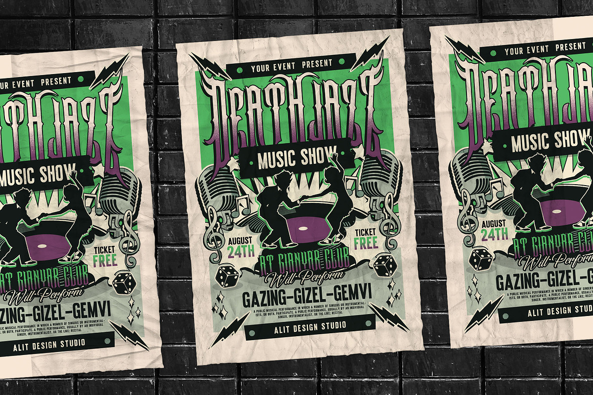 Darksad Typeface, a Blackletter Font by alit design (Photo 18 of 20)