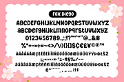 Fox Pudding Font, a Handwritten Font by Fox7 By Rattana (Thumbnail 8 of 9)