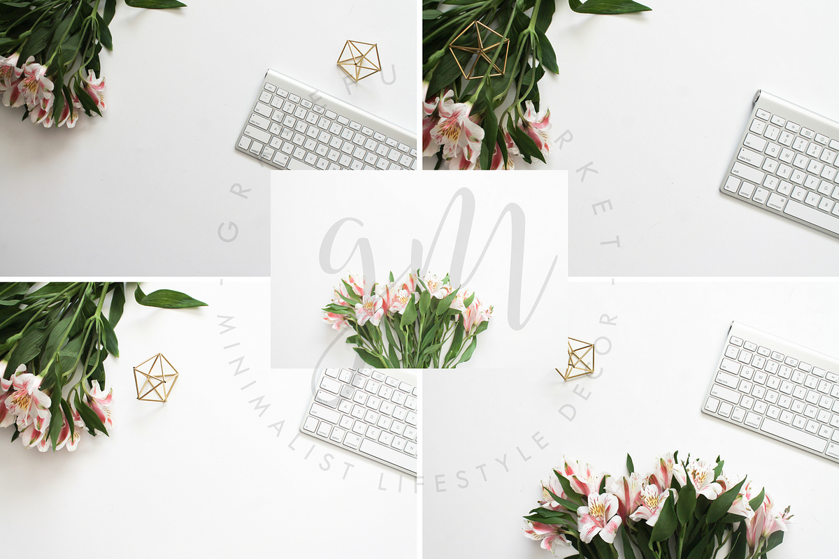 Floral Styled Desktop | 6 Images, a Background Photo by Graceful Market (Photo 2 of 3)