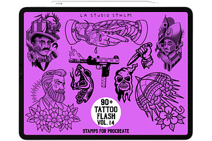 Tattoo Flash Vol. 14 - Stamp Set