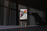 Poster Frame Mockup, an Advertising Mockup by MrLetters (Thumbnail 2 of 5)