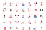 Fitness and Sports Icons, a Duotone Icon by Brickclay (Thumbnail 6 of 6)