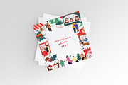 Christmas fair, framed cards designs, a Seasonal Illustration by Good Studio (Thumbnail 5 of 5)