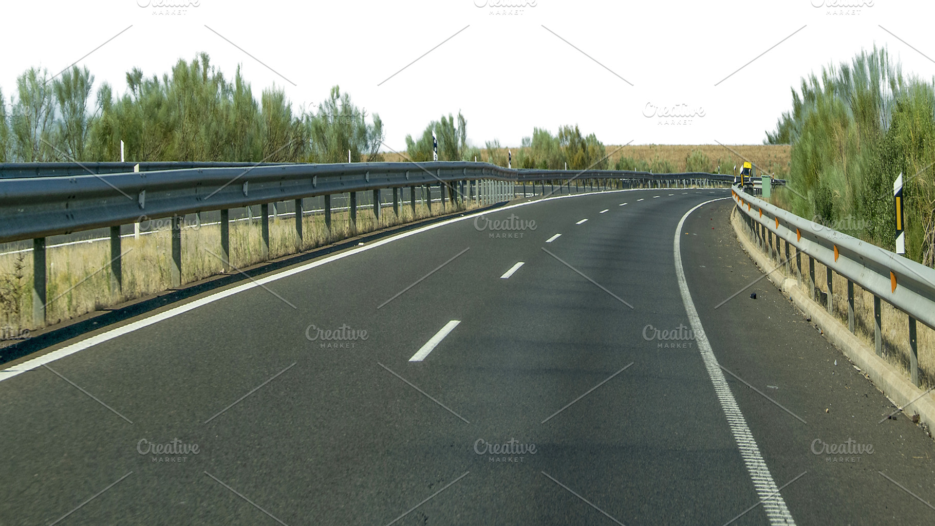 Modern highway isolated photo, a Transportation Photo by DanFLCreativo