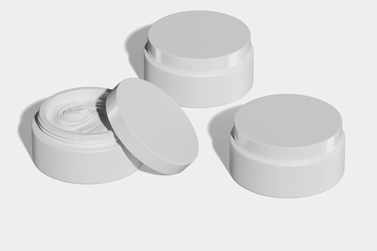 Cosmetic Jar Mockup, a Packaging Mockup by Unerispace (Photo 3 of 5)