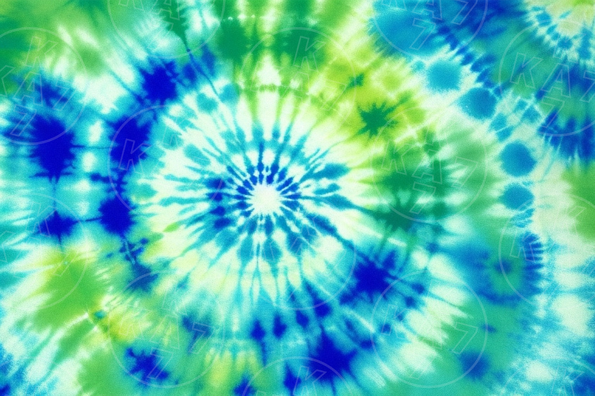 Blue & Green Tie-Dye Pattern, a Pattern Graphic by KA7-Designs (Photo 9 of 11)