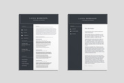 2 page Resume Template - LM, a Resume Template by OpulentStu (Thumbnail 3 of 3)