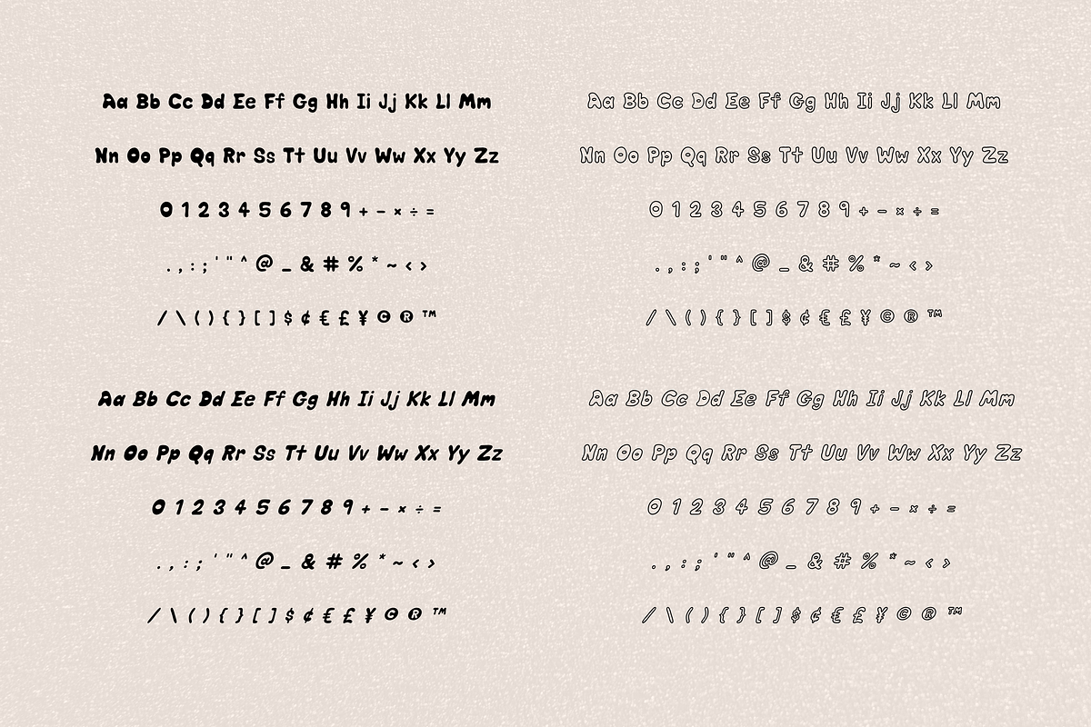 Retro bubble font-Bubble Soda, a Handwritten Font by ZoloDesignHub (Photo 4 of 9)