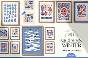Modern Winter 2 | Wall Art Creator, an Object Graphic by Leleka.Store (Thumbnail 1 of 17)