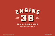 Zacca - A Western Shadow Font, a Sans Serif Font by Komet & Flicker (Thumbnail 8 of 13)