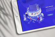 Data analysis concept banner, a Technology Illustration by Good Studio (Thumbnail 3 of 3)