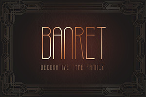 Banret. Font Family