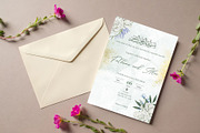 Islamic floral Wedding Invitation, an Invitation Template by cmatworks (Thumbnail 1 of 3)