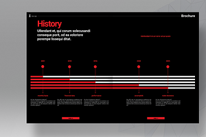 Swiss Style Brochure Template