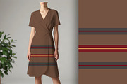 Regal Border Stripe Seamless Pattern, a Pattern Graphic by Sharon Schwalbe (Thumbnail 1 of 5)
