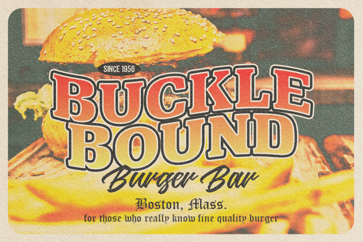 Hulberk - a Nostalgic Slab Serif, a Slab Serif Font by Letterhend Studio (Photo 2 of 9)