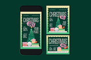 Christmas Sale Flyer, a Flyer Template by graphicook (Thumbnail 3 of 3)
