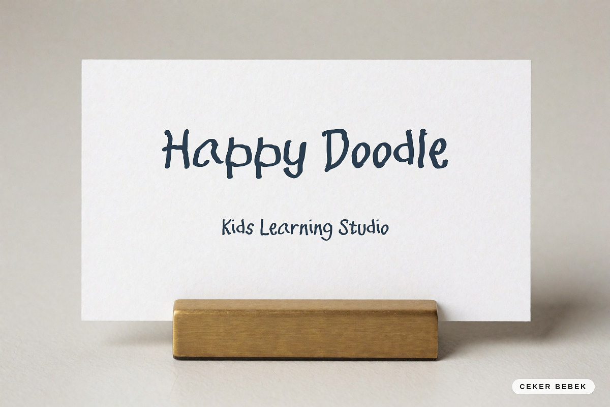 Ceker bebek – Playful Slab Typeface, a Slab Serif Font by Gookkis Studio (Photo 15 of 17)
