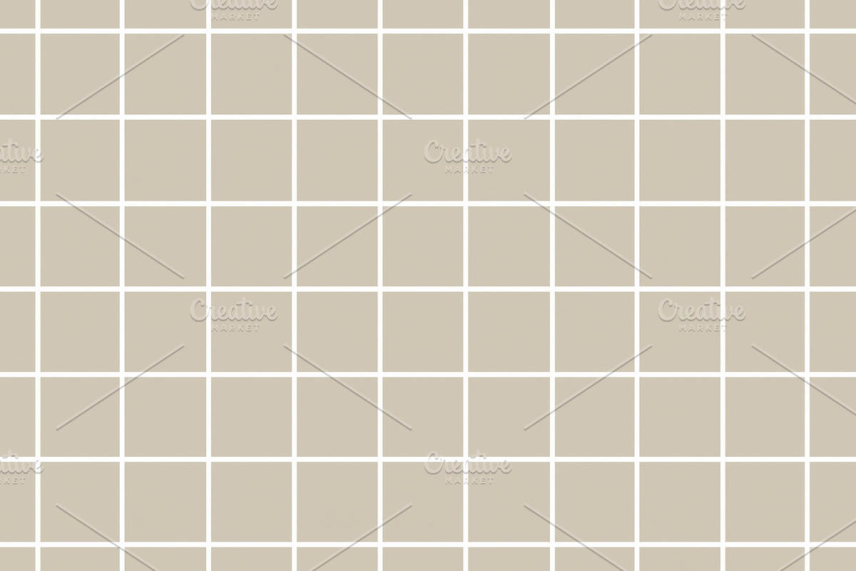 Seamless pattern, seamless beige grid pattern with white lines f, a Pattern Graphic by Studio ANNA