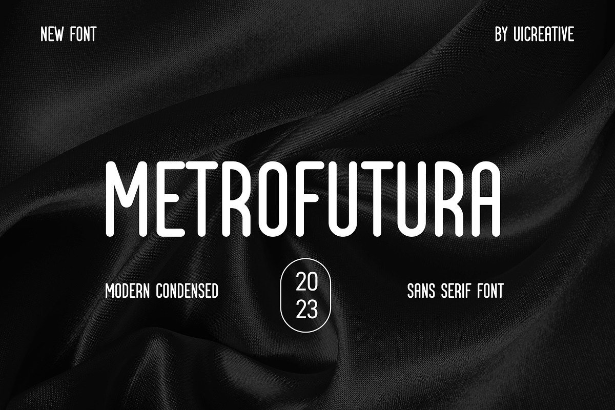 Metrofutura Modern Sans Serif Font, a Sans Serif Font by UICreative (Photo 1 of 13)