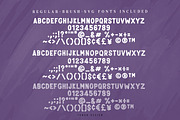 Rough Raw Watercolor Collection, a Handwritten Font by Tanondesign (Thumbnail 7 of 10)