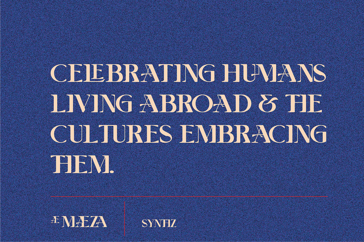 AE Maeza-Modern Serif, a Serif Font by Portion.Labs (Photo 6 of 10)