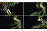 Set of Green Glass Backgrounds, a Background Graphic by BazziBa♥ (Thumbnail 2 of 5)