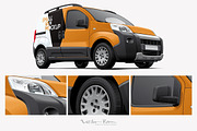 Small Commercial Vehicle Mockup, a Mockup by Vector Room (Thumbnail 1 of 2)
