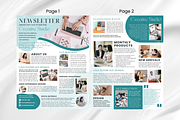 Canva Business Newsletter Templates, an Email Template by PixelCraft (Thumbnail 7 of 16)