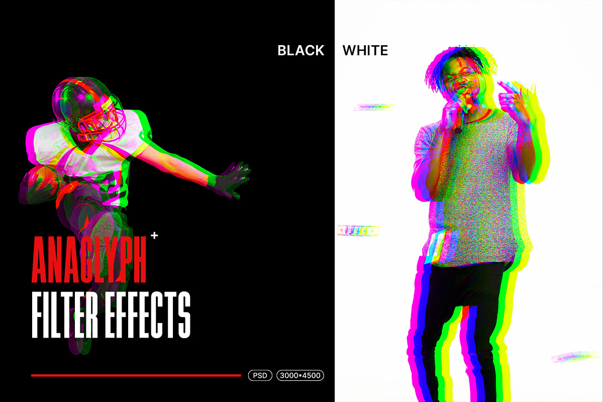 Anaglyph Photo Filter Effect, an Action Add-On by Photoshop Action (Photo 8 of 8)