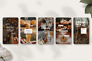 Viral iOS Fall Instagram Templates, a Social Media Template by DigiPax (Thumbnail 7 of 11)