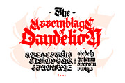 Gothic vector letters - 027, an Object Graphic by GeekClick (Thumbnail 5 of 13)