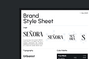 Senora - Brand Guidebook Template, a Branding & Logo Template by Hamdi Designs (Thumbnail 10 of 12)