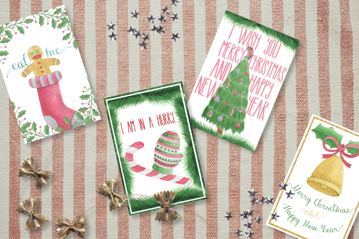 Merry Christmas [2 fonts]+Free Goods, a Script Font by Julia Dreams (Photo 7 of 7)
