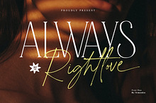 Always Rightlove - Font Duo