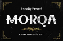 MORQA - Display Font